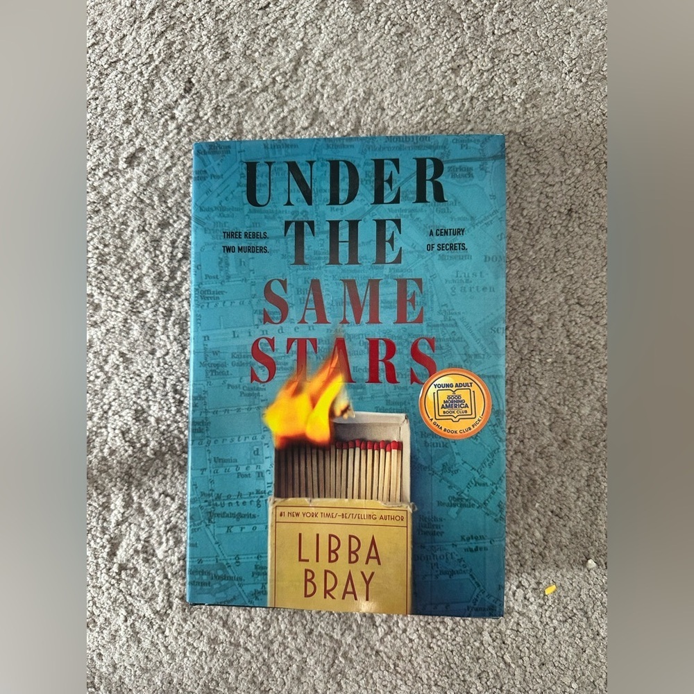 Under The Same Stars sprayed edges book